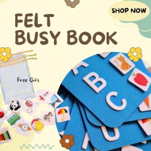 FELT BUSYBOOK (produk mesra bayi)