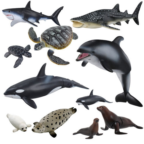 TOMY Duomei Kaanlia simulation animal model ocean series movable ...