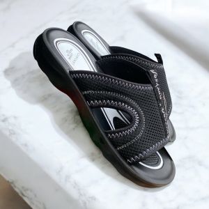 รองเท้าแตะชายแบบสวมหน้าผ้าPUGOvysoftรุ่นY-7002พื้นหนาsize40-43