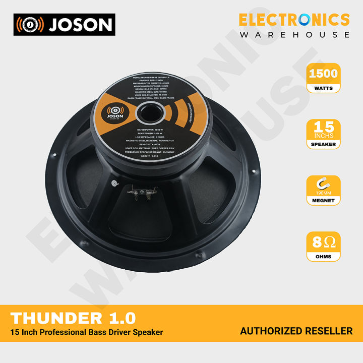 Speaker thunder 2024 18 inch