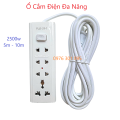 Ổ Cắm Điện Đa Năng 4 Lỗ Có Dây. 
