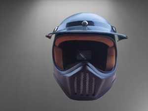 Helm cakil warna hitam doff pria custom dewasa hbc terbaru2022 murah Enonit