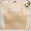 Tanktop Bra Seamless Ice Silk BH Tanpa Kawat Pakaian Dalam Wanita / Crop Top Tank Top Bralatte Korean Fashion Women SE P245. 