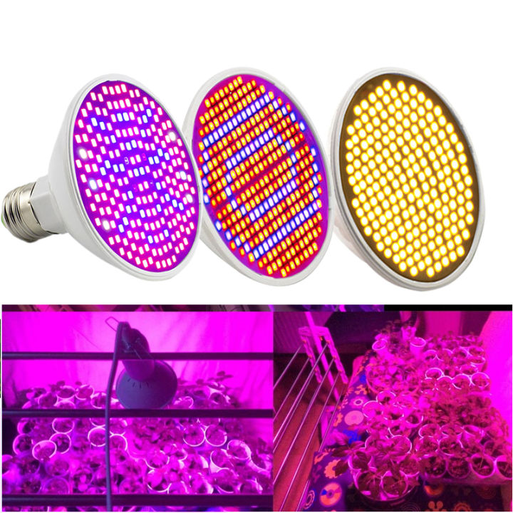Led Plant Grow Light Full Spectrum Flower Growing Sunlight Phyto Lamp ...
