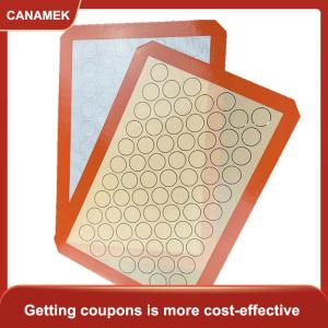 【CANAMEK 】 Nonstick Silicone Mat Baking Oven Pastry Liner Macaron Cake Sheet Kitchen