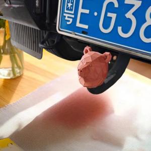 [ezrae Libun] 3D รูปปั้นรูปหัวหมีพิมพ์ลายสำหรับตกแต่งบ้านแบบตั้งโต๊ะรถเทรลเลอร์