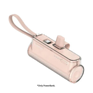 Sharge Flow Mini 2 - Swappable USB-C & Light_ning Connector with Built-in USB-C Cable