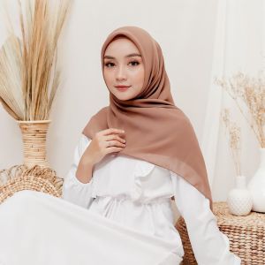 TERLARIS jilbab segi empat jilbab bella square segiempat kerudung polos termurah Hijab Terbaru