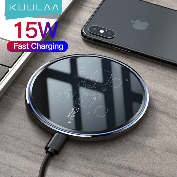 Charging Pad Iphone 11 Pro Max Qi Enabled KUULAA 15W Qi Wireless