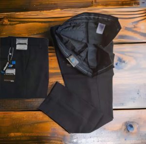 CELANA BAHAN KERJA FORMAL KANTOR PANJANG HITAM