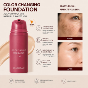 SG 【Ready Stock】SMOOCHE Color Changing Foundation 30ml