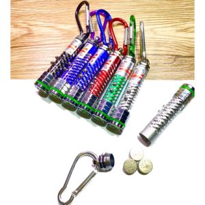 SPM Senter Laser 3in1 Gantungan Kunci Senter Free Baterai