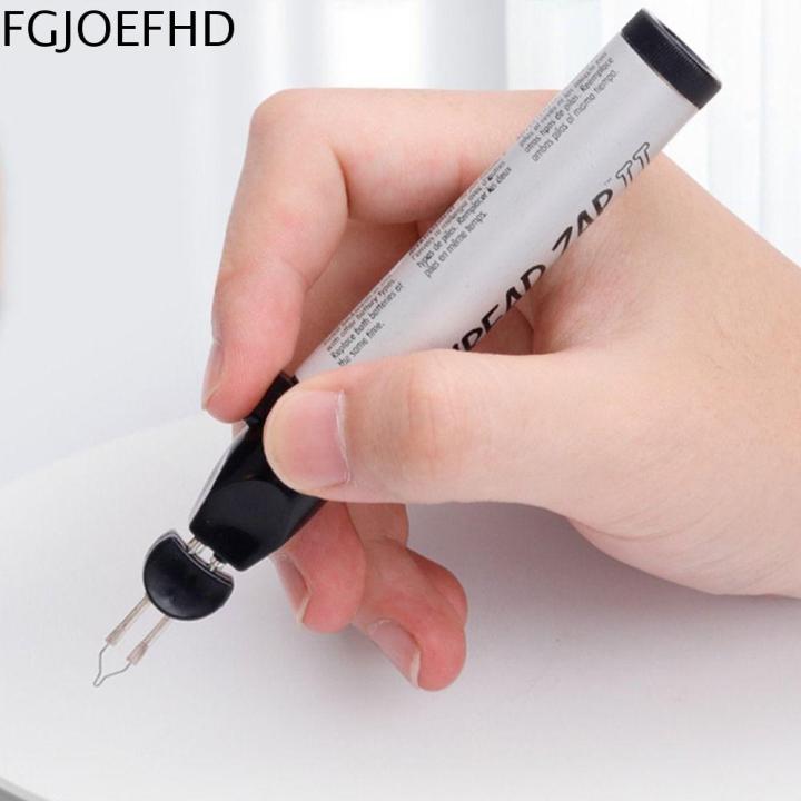 FGJOEFHD Portable Thread Zapper Safely Heat Welding Wax Pen Finishing ...