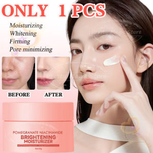【BUY 1 TAKE 1】 FDA Approved Pomegranate Niacinamide Brightening Facial Moisturizer Crem Gentle And Natural Moisturizing Cream That Brightens And Whitens Skin Reduces Dullness And Relieves Dryness Suitable For All Skin Types 30g (For Sensitive Skin)