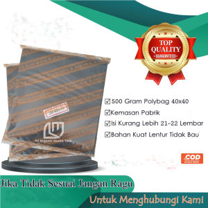 500 Gram Polibag Plastik Polybag Tanaman 40x40