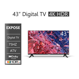 ทีวี 43 นิ้ว สมาร์ททีวี โทรทัศน Smart TV LED Android TV 4K UHD Wifi/Youtube/Nexflix Ex รับประกัน 3 ปี