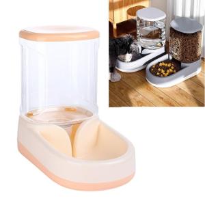 2pcs mèo và chó container và thiết bị đựng nước uống thiết lập dung tích lớn 3.5L với dễ dàng để làm sạch lớp phủ chống trượt cơ sở cho ăn
