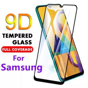 9D Tempered Glass for Samsung A05S A14 A50 A34 A54 A40e A12 A10S A20 A30 A20S A30S A32 A52 A52S A50S Screen Protector Shockproof Premium Fully Coverage Anti Scratch Film for Samsung