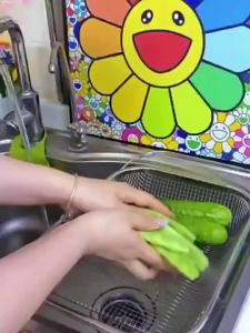 Kitchen vegetable wash basin drain basket extendable storage rack drain bowls and plates fruit washing