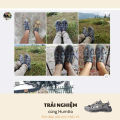 Giày Trekking Leo Núi Nam Humtto 650221A-1 - Đi phượt, Lội suối, Lội nước - Nhanh khô. 