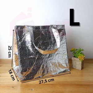 TAS JINJING INSULATED COOLER BAG TOTE BAG INSULATED TAS BEKAL TAS KUE TAS ALUMINIUM