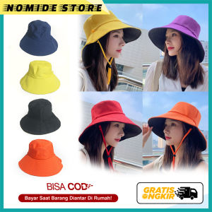 TOPI WANITA KOREA KEKINIAN BUCKET VISOR CAPS PEREMPUAN Premium Bolak Balik Kualitas Impor Kode ZK