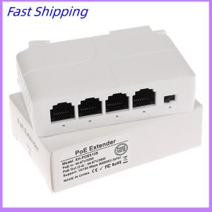 🔥🔥🔥kangsiwen 4พอร์ต PoE Extender กันน้ำ POE repeater สำหรับการส่งผ่านพอร์ต IP สำหรับ PoE Switch NVR กล้อง IP