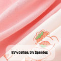 4Pcs/Set Cotton Baby Girls Panties Soft Briefs Cute Underpants for 3 4 5 6 7 8 Years Kids Underwear. 