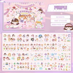 BYJ MOMO Notepad Sticker Set Cute Decorative Journal Set