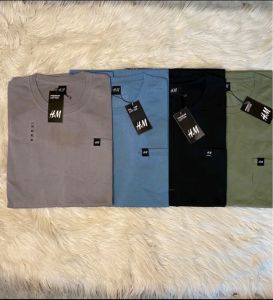 Phocketshopp.id promo 4 pcs 100 ribu kaos polos saku depan | kaos pocket saku pria dan wanita