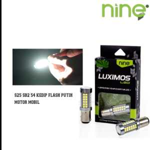 LUXIMOS NINE T20/S25 SB2 54 MATA LED KEDIP/ FLASH LAMPU STOP REM MODE KEDIP MOTOR MOBIL DAN TRUCK