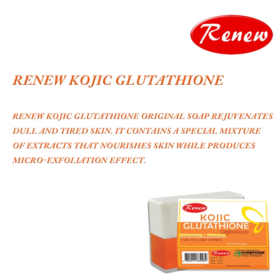 kojic glutathione soap review The Derma Co Kojic Acid + Glutathione Daily Syndet Soap main image 1