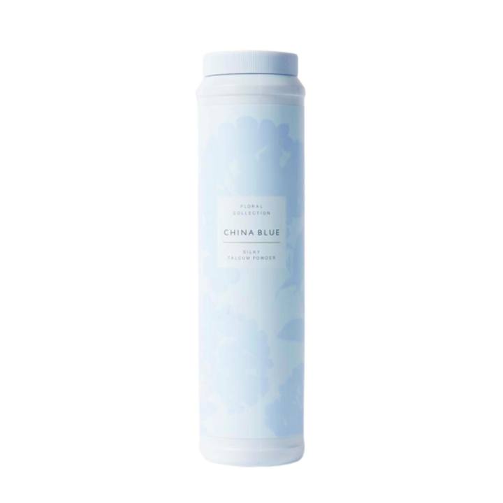Marks Spencer China Blue Silky Talcum Powder FROM LONDON