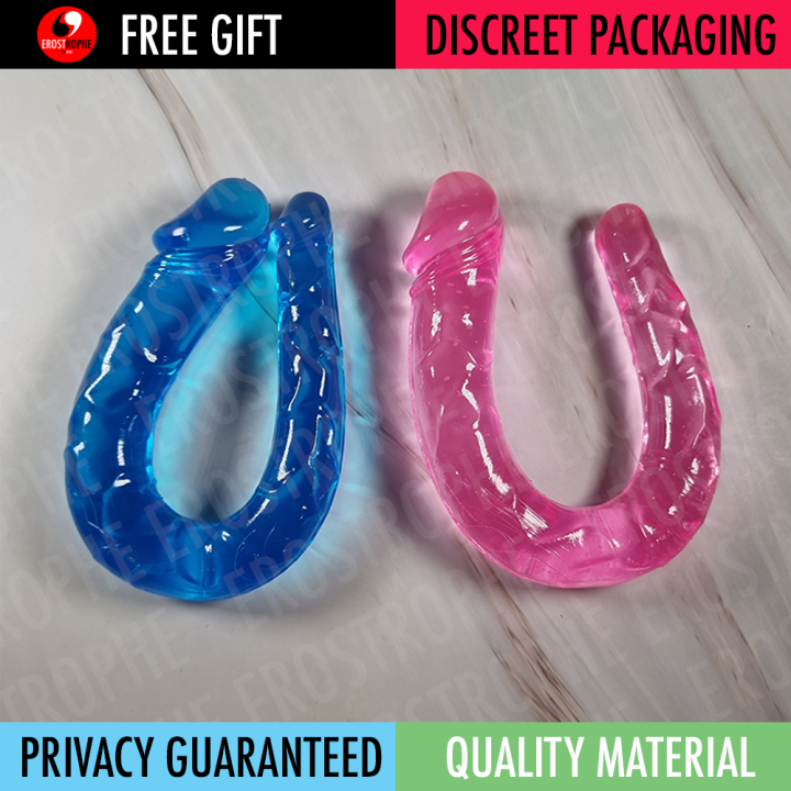 Jelly Double-Headed Dildo Dragon U-Shape Sex Toy | Lazada PH