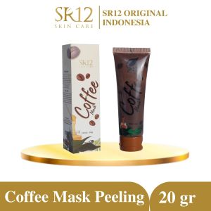 SCRUB PERONTOK KOMEDO PENGHILANG FLEK HITAM DAN BEKAS JERAWAT COFFEE MASK PEELING SR12 MASKER KOPI