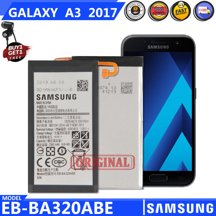 Samsung Galaxy A3 2017 A320 Battery Compatibility EB-BA320ABESM