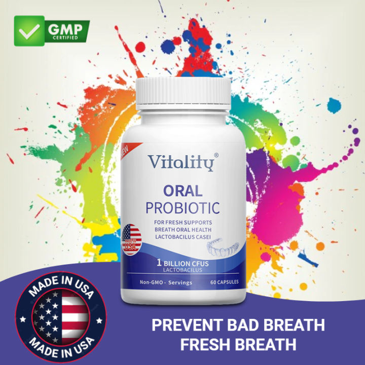 Oral Probiotics Fresh Breath Bad Breath Treatment Supplement Prevent