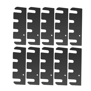 10Pcs Easy Alignment Repair Kits Door Hinge Shims Fix Loose Hinges Metal Hinge Shims Plate for Door Alignment Enduring