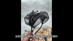 Phụ Nữ Của Fascinators Mũ Nón Tinh Tế Băng đô đính cườm Phụ kiện tóc Mũ Nón Cho dạ tiệc cưới Bên Các Buổi Họp