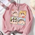 Baju Atasan Lengan Panjang Kaos SWEATER wanita SHINCHAN. 