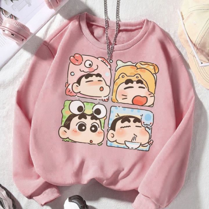 Baju%20Atasan%20Lengan%20Panjang%20Kaos%20SWEATER%20wanita%20SHINCHAN%20-%20Image%203