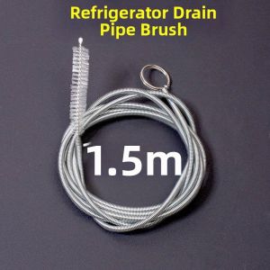 [Original 24 hours delivery] Air conditioner and refrigerator drain pipe dredging stainless steel brush household refrigeration