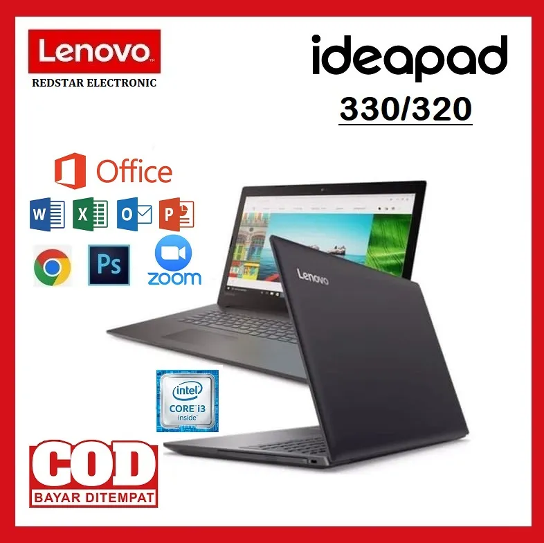 Laptop Lenovo Ideapad 320 Core i3 SUPER SLIM /Ram 8GB /Hdd 1TB