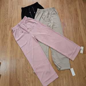 [7 Queen] Pants Kulot knit import - celana panjang import - celana fashion wanita.