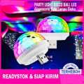 LAMPU DISCO BOLA DJ / USB MINI LAMPU DISCO LIGHT PORTABLE MIRABALL / Lampu disko mini sensor suara nyala warna-warni bisa mengikuti alur musik. 