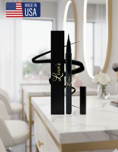 LINAS Precision Liquid Eyeliner – Smudge-Proof Waterproof Intense Color 10g