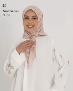 SKYSHOP HIJAB ZANA SERIES BY DEENAY SIZE 115 X115CM BAHAN VOAL FINISHING SEWING KERUDUNG SEGIEMPAT MURAH