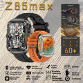 Z85 Max Smartwatch Bluetooth Kontrol Panggilan Gerakan Panggilan HD Jam Tangan Multifungsi ios. 