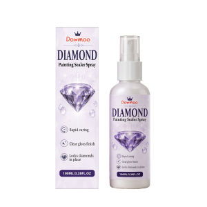 DOWMOO Diamond Painting Hardening Spray Water-free dust-proof anti-fall cleaning care agent handicrafts