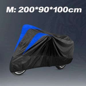 HOTOP Motorcycle Cover Universal Accessories Rain and Dust UV Motor Cover Waterproof 3 Layer Protective Cover